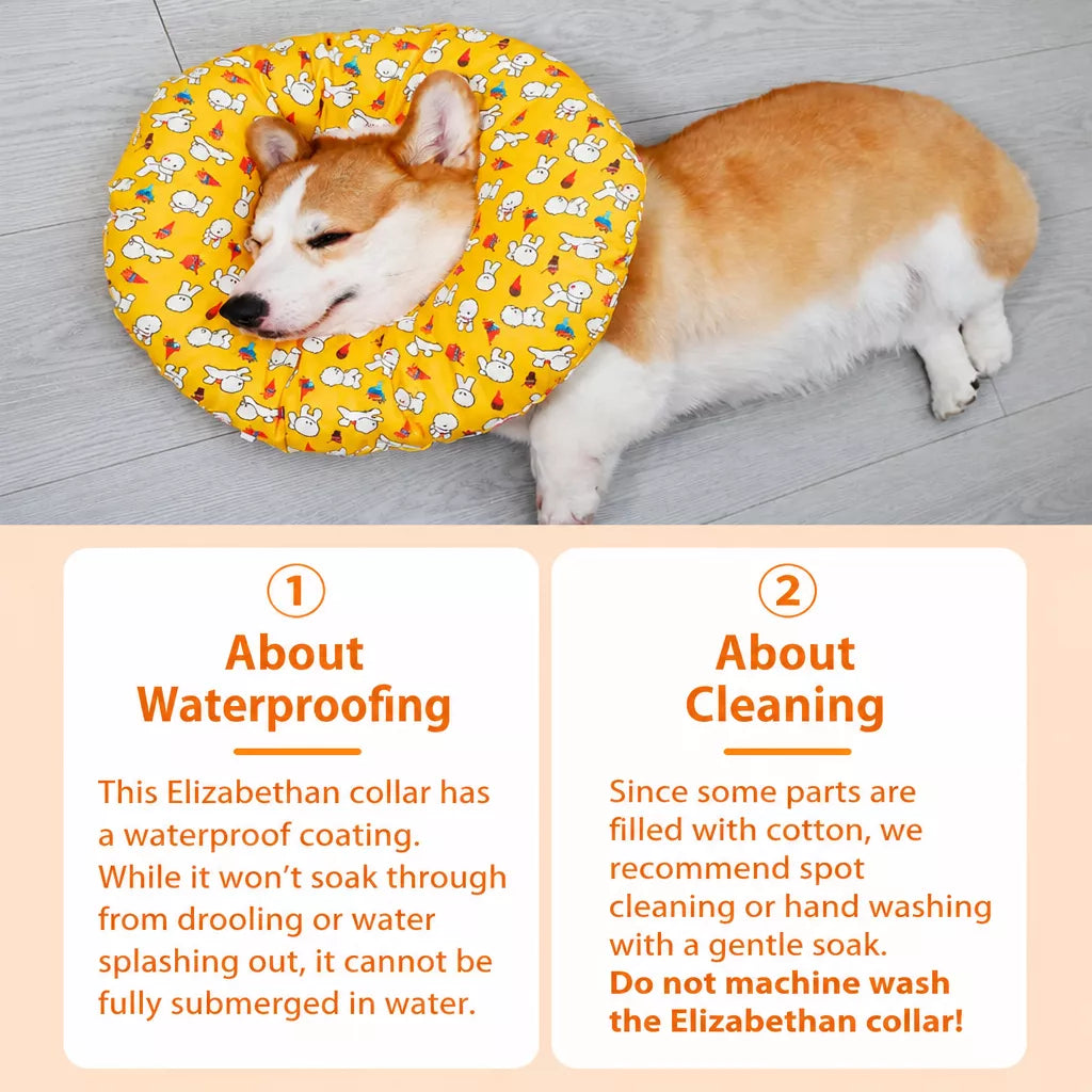 Soft Waterproof Pet Recovery Collar
