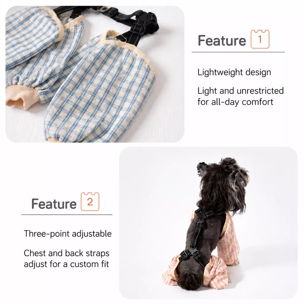 Lightweight Summer Dog Pants with Long-Leg Design