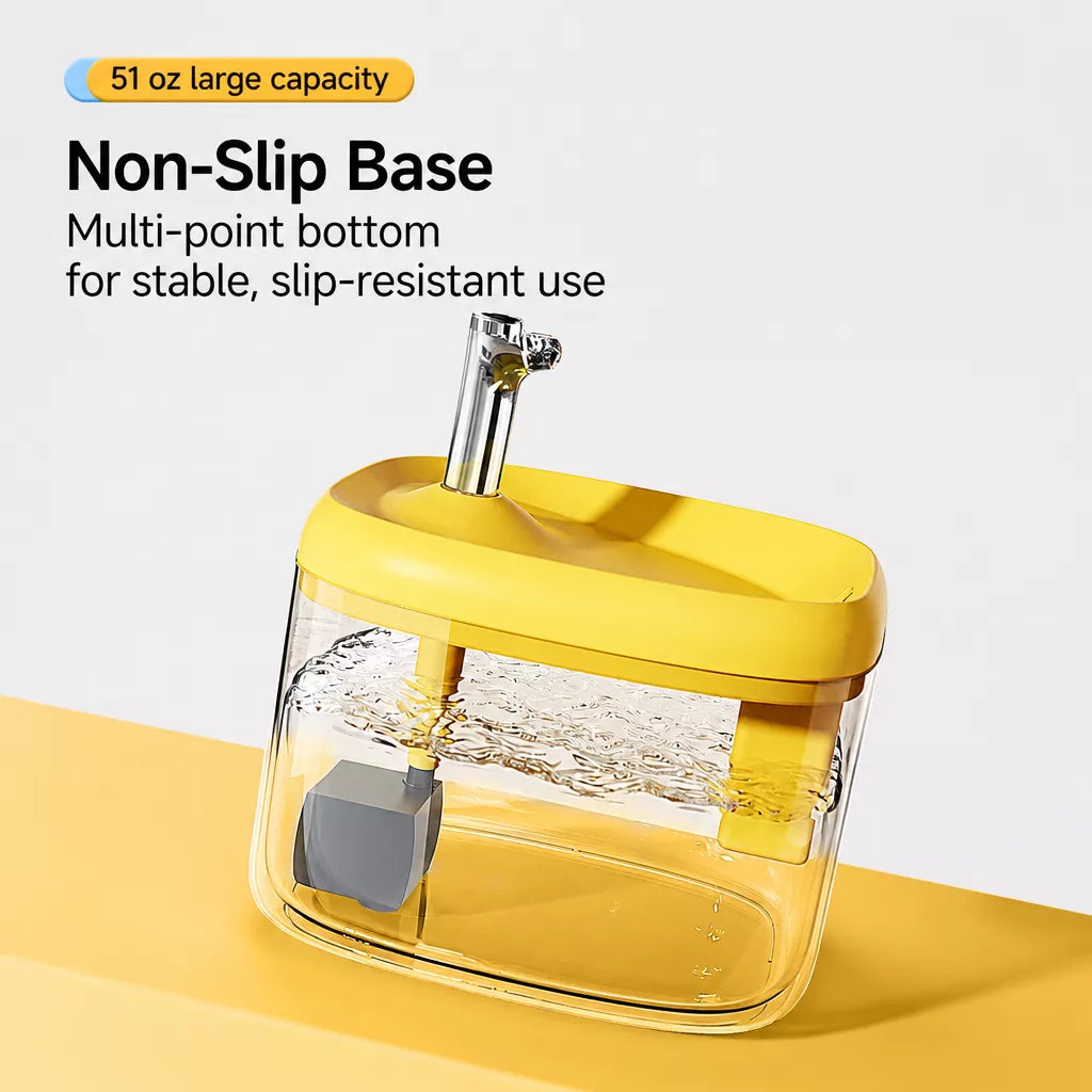 Automatic Pet Water Fountain with Quiet Circulating Flow