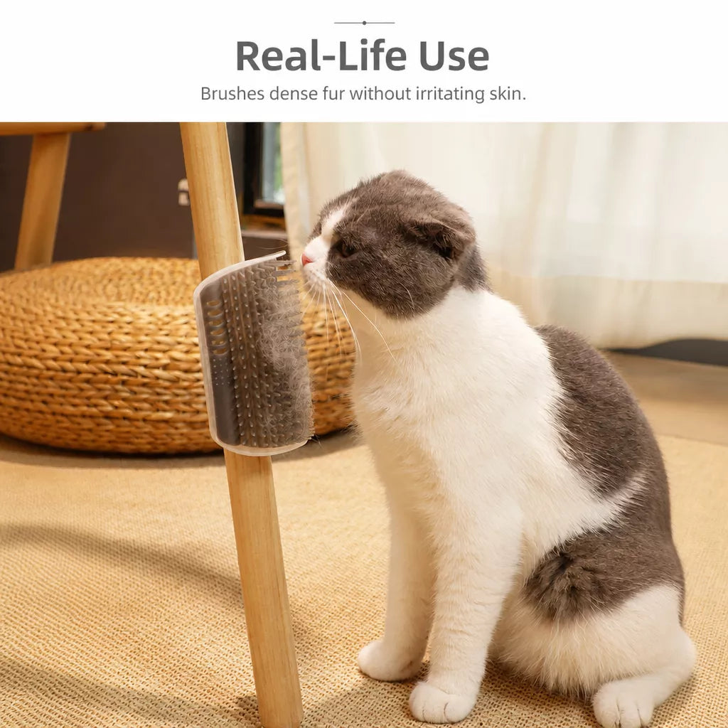 Corner-Mount Cat Scratcher Pads with Adhesive and Screws