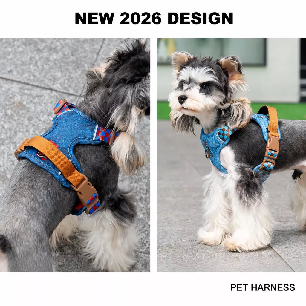 Adjustable Polyester Dog Vest Harness and Leash
