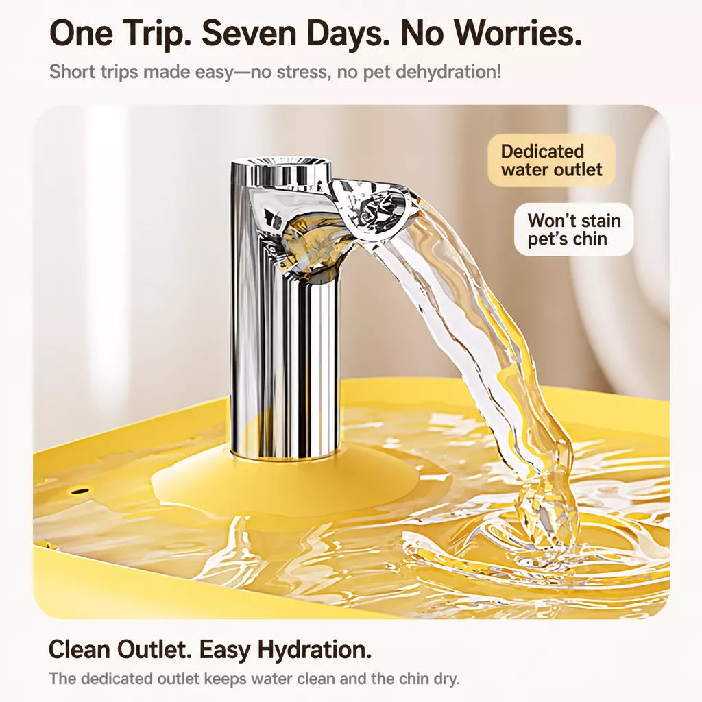 1.5 L Automatic Pet Water Fountain with Circulating Filter for Cats & Dogs