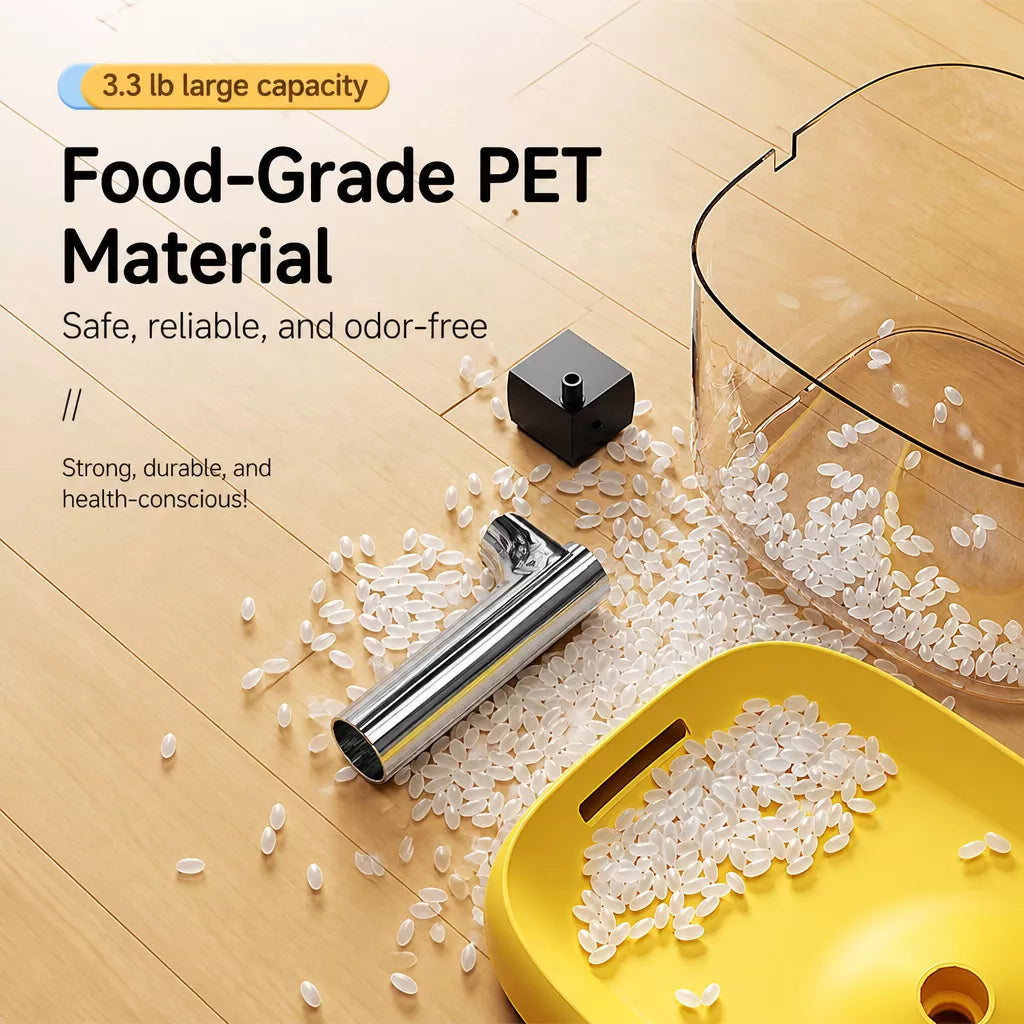Automatic Pet Water Fountain with Quiet Circulating Flow