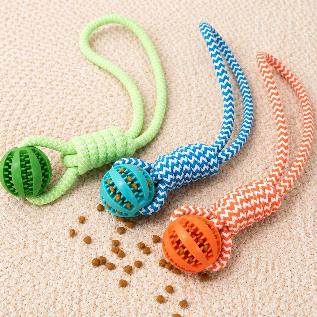 Knotted Rope Dog Toy for Tug, Fetch & Chew Play