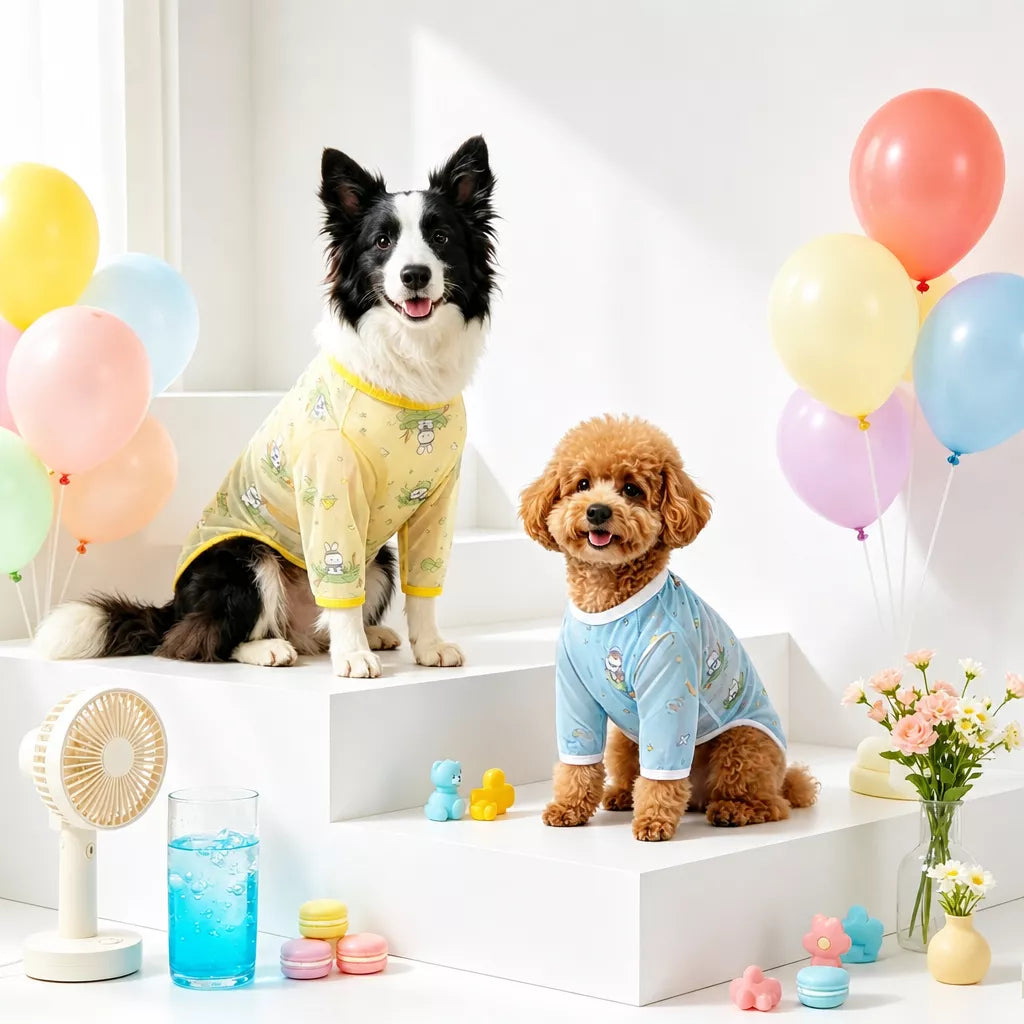 Lightweight Four-Leg Dog Shirt for Summer