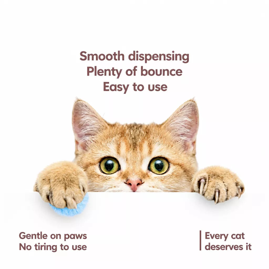 Retractable Cat Teaser Wand with Replaceable Attachments