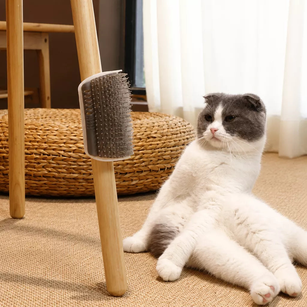 Corner-Mount Cat Scratcher Pads with Adhesive and Screws