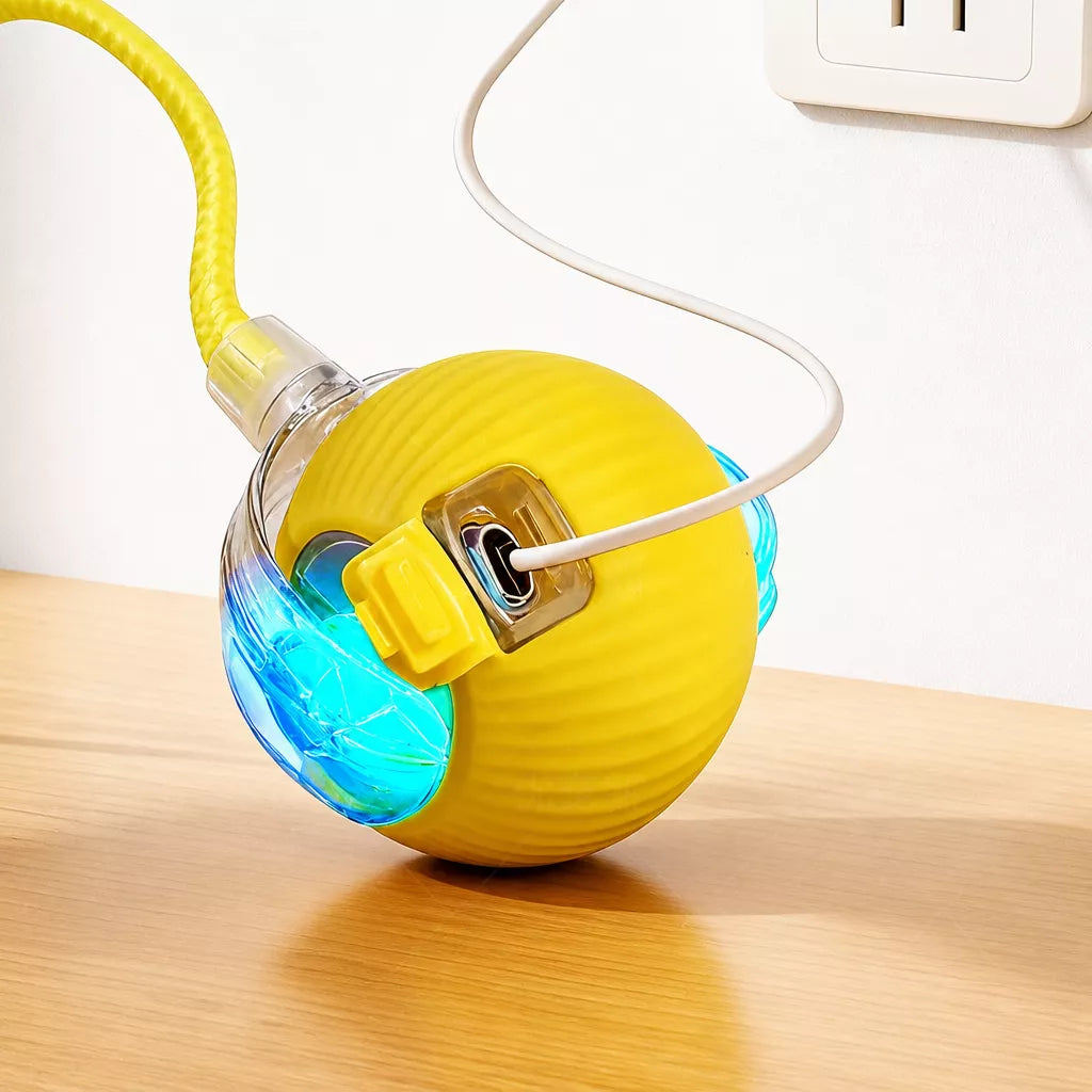 3-Mode Automatic Cat Ball Toy with String