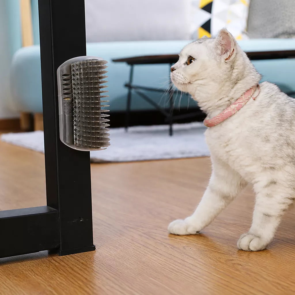 Corner-Mount Cat Scratcher Pads with Adhesive and Screws