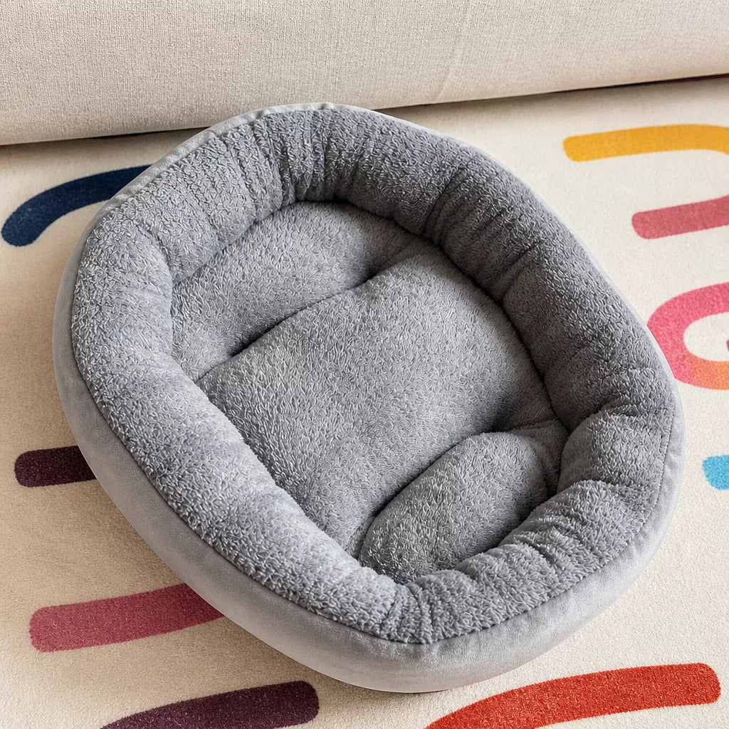 All-Season Dog & Cat Bed with Removable, Washable Cover