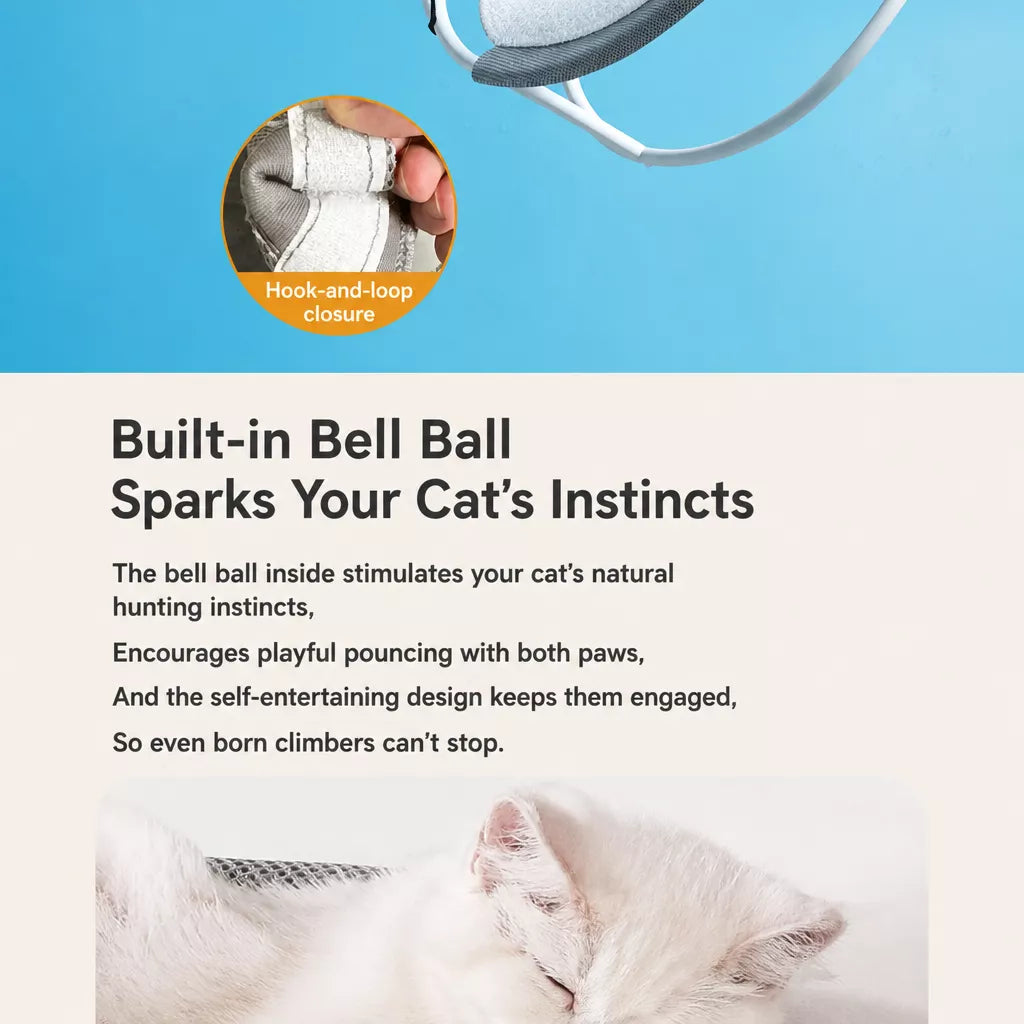 All-Season Cat Tower with Bed and Hammock