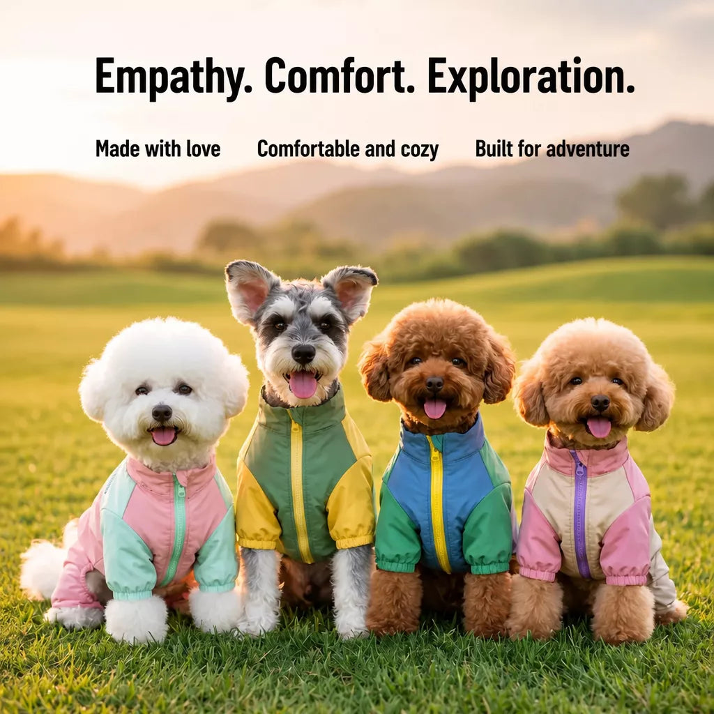 Lightweight Summer Dog Pants with Long-Leg Design