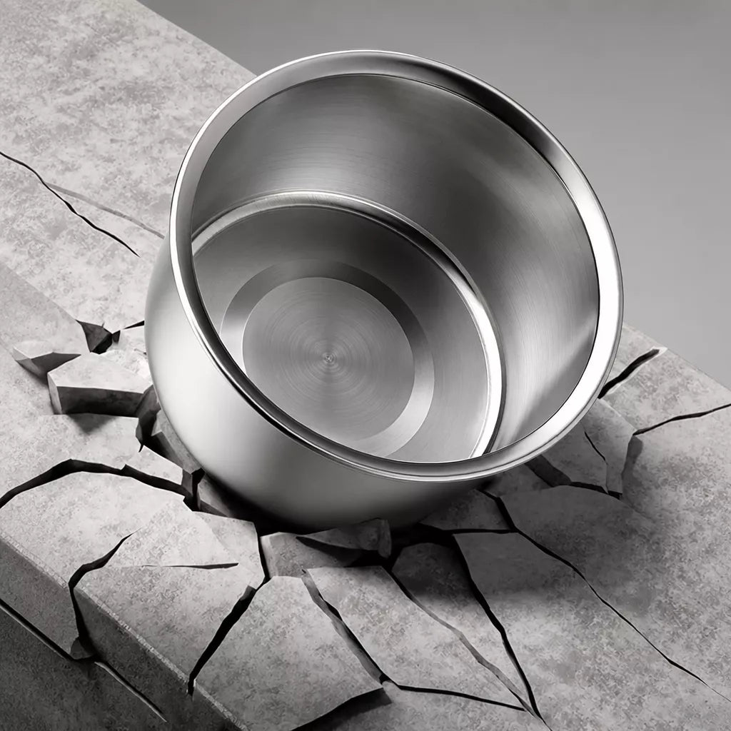 Elevated Stainless Steel Pet Bowl Stand for Dogs & Cats