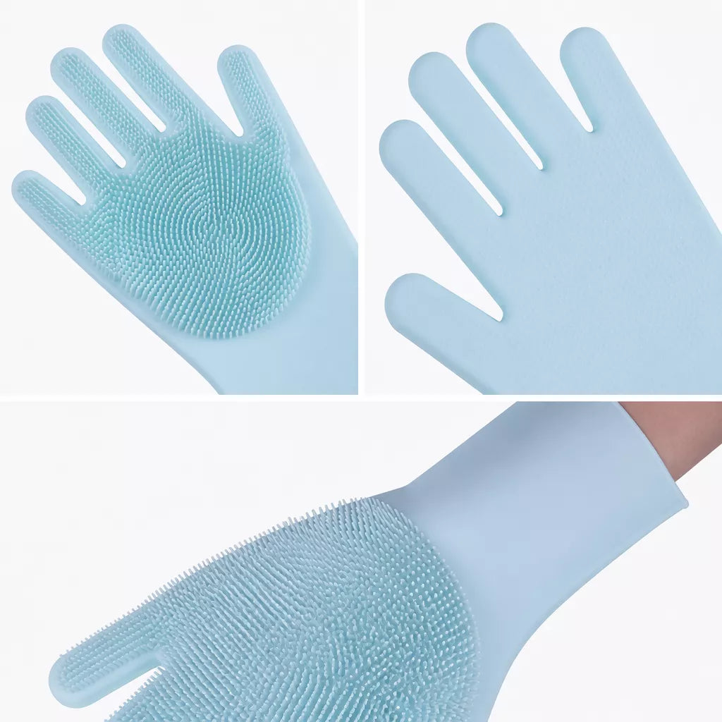 Pet Bathing and Grooming Gloves