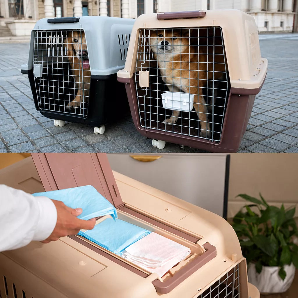 Portable Pet Carrier for Cats and Small to Medium Dogs