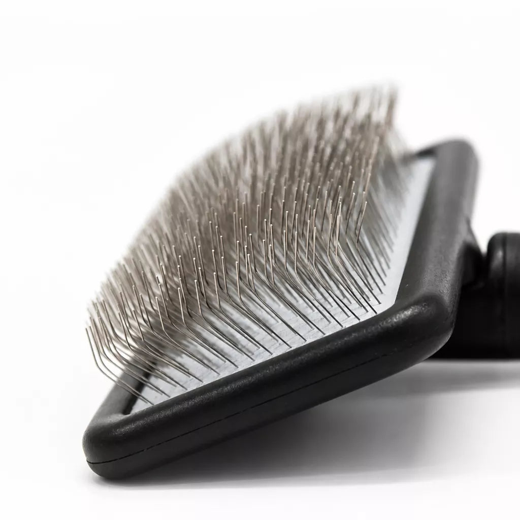 Dog & Cat Grooming Pin Brush for Detangling and Loose Fur
