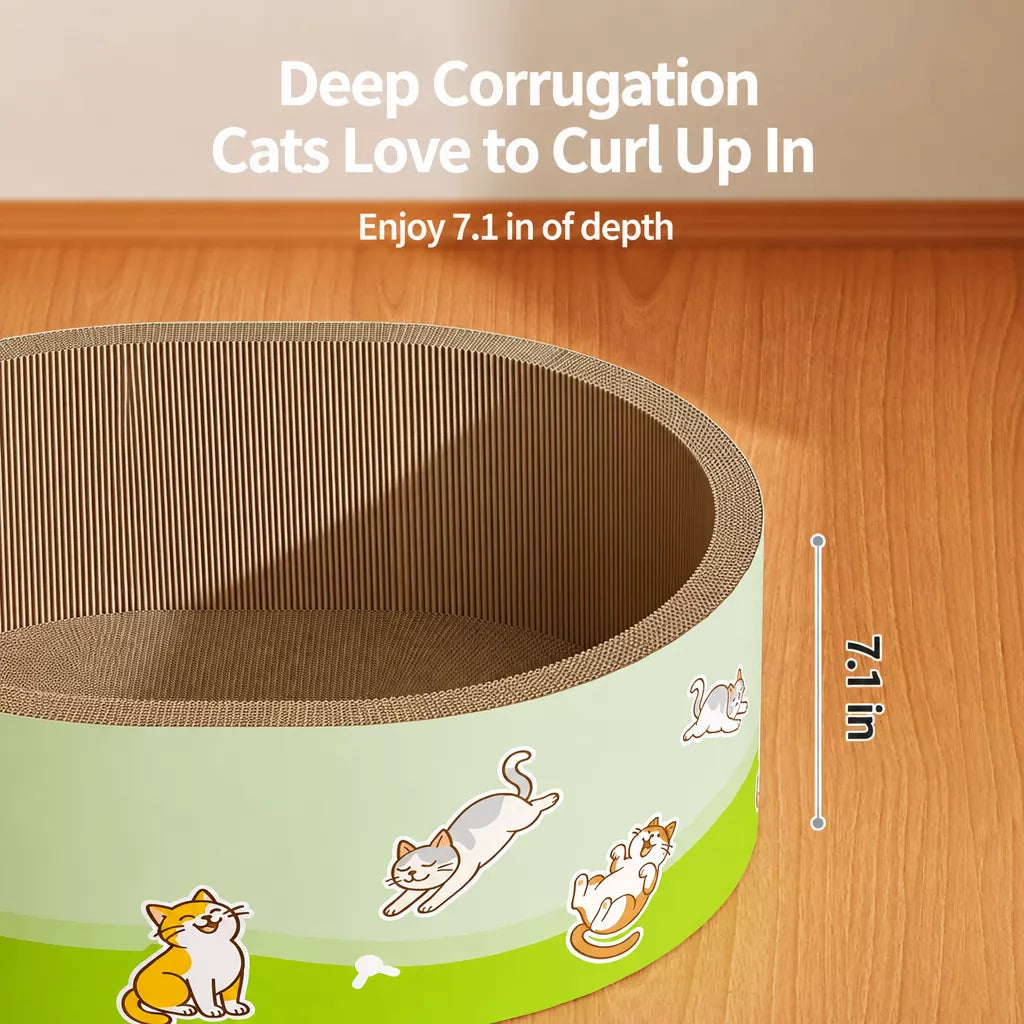 Kraft Paper Cat Scratcher Lounge