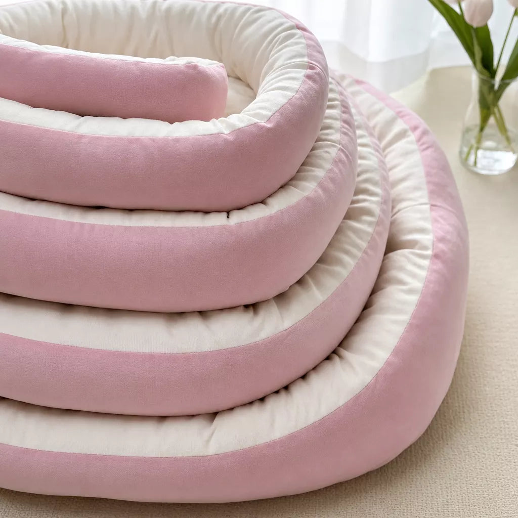 All-Season Dog & Cat Bed with Removable, Washable Cover