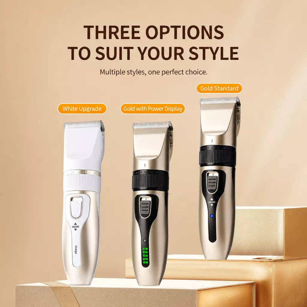 Pet Hair Clipper and Paw Trimmer for Dogs and Cats