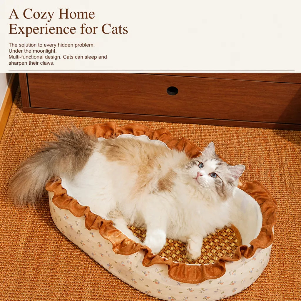 French-Style Rocking Cat Bed