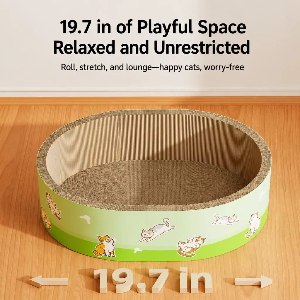 Kraft Paper Cat Scratcher Lounge