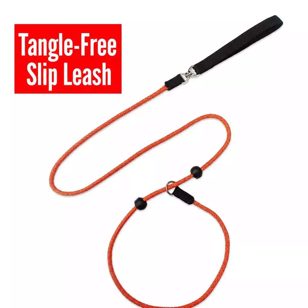 Nylon Rope-Style Dog Training Leash for Small and Medium Dogs