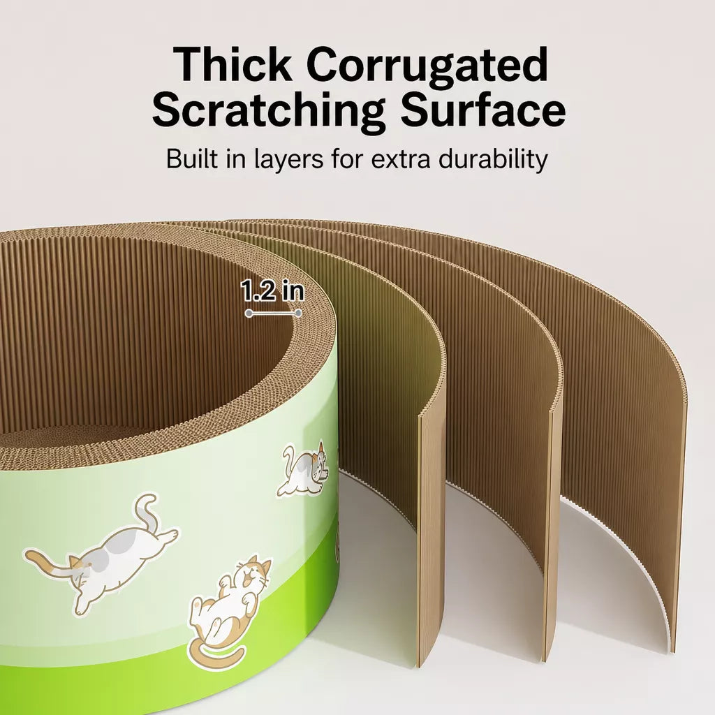 Kraft Paper Cat Scratcher Lounge