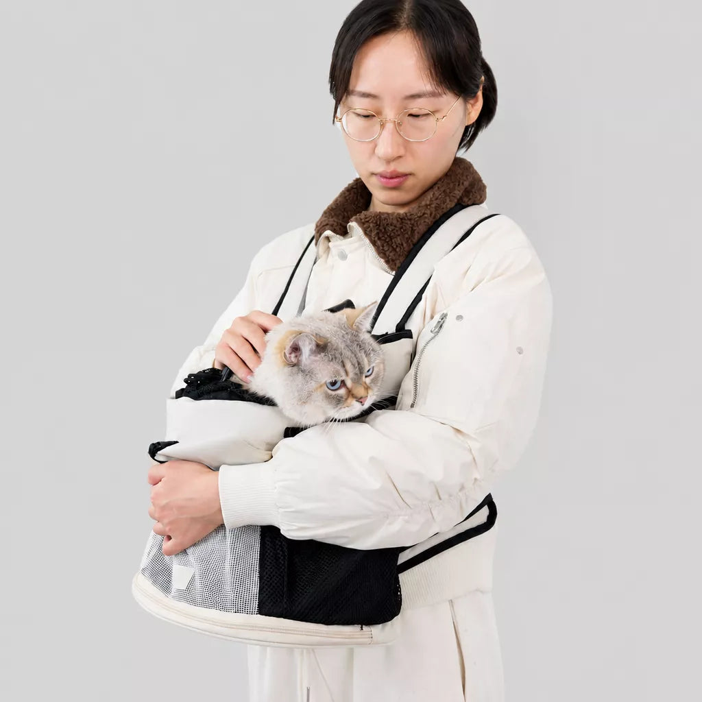 Mesh Backpack Pet Carrier for Small Cats and Dogs