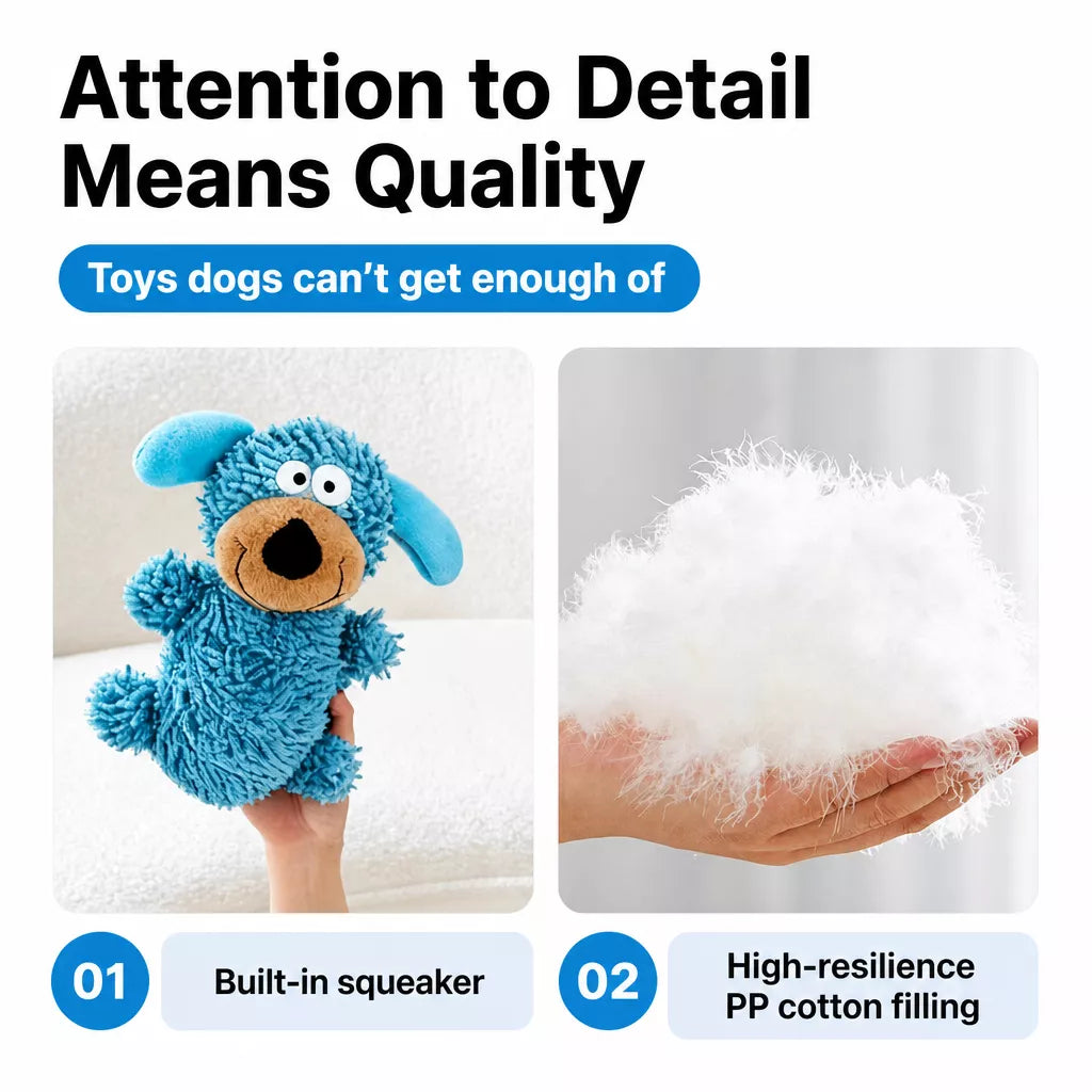 Squeaky Chew Toy for Small and Medium Dogs