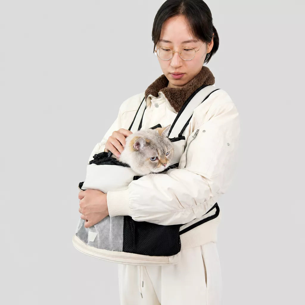 Mesh Backpack Pet Carrier for Small Cats and Dogs