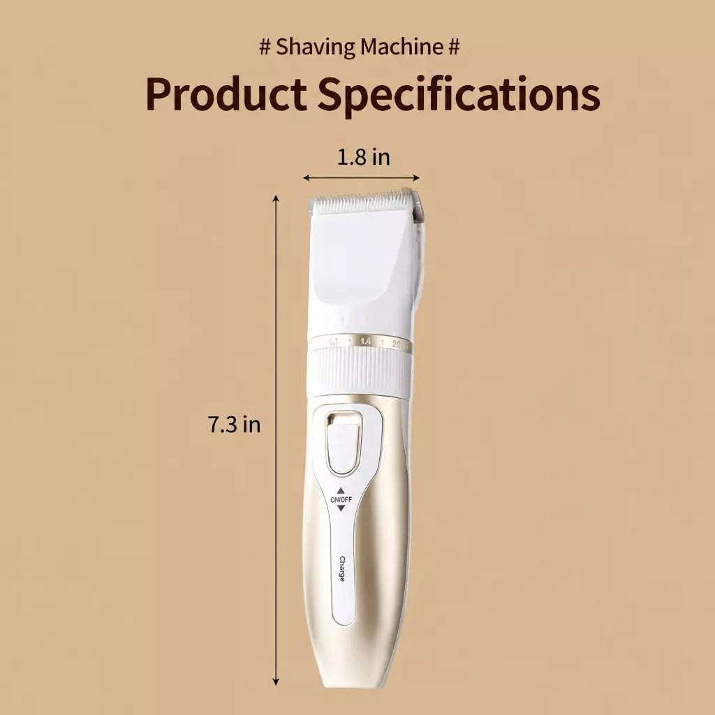 Pet Hair Clipper and Paw Trimmer for Dogs and Cats