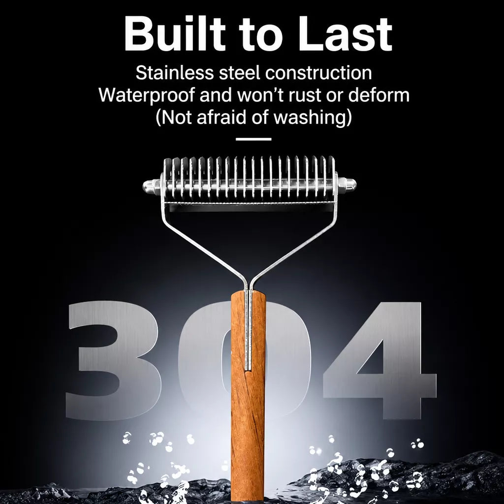 Double-Sided Detangling Comb for Dogs and Cats