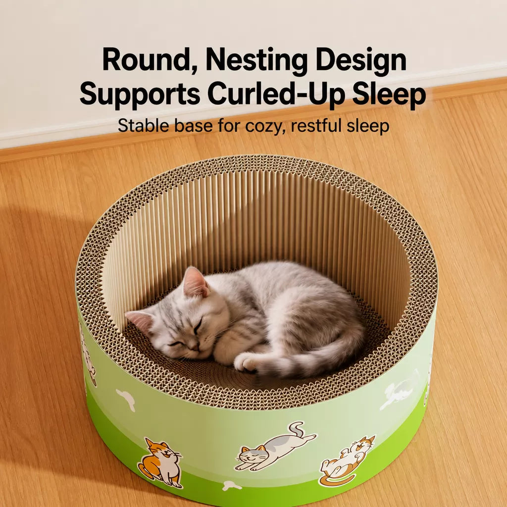 Kraft Paper Cat Scratcher Lounge