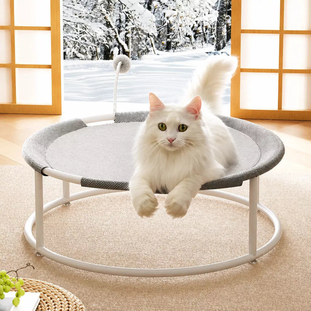 All-Season Cat Tower with Bed and Hammock