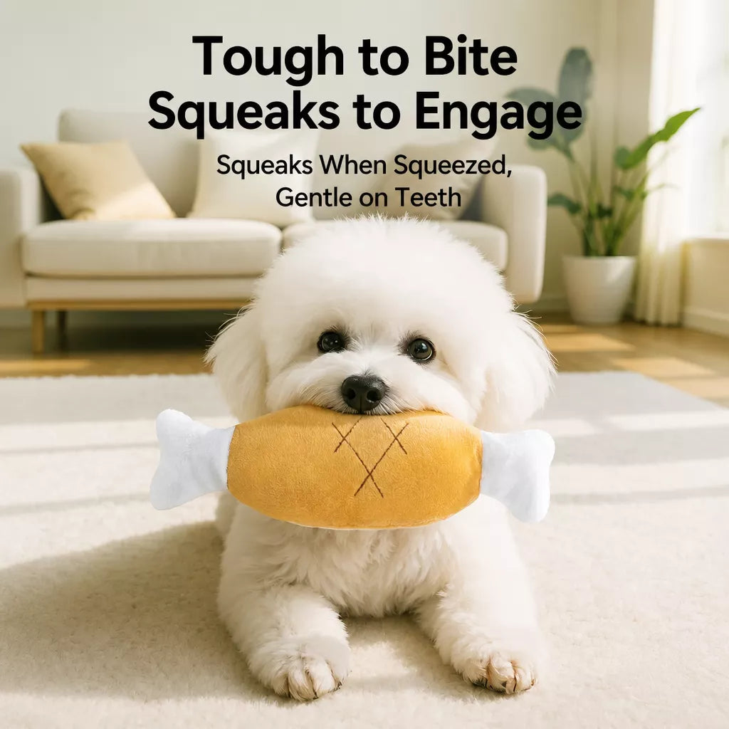 Squeaky Chew Toy Sets for Small Dogs