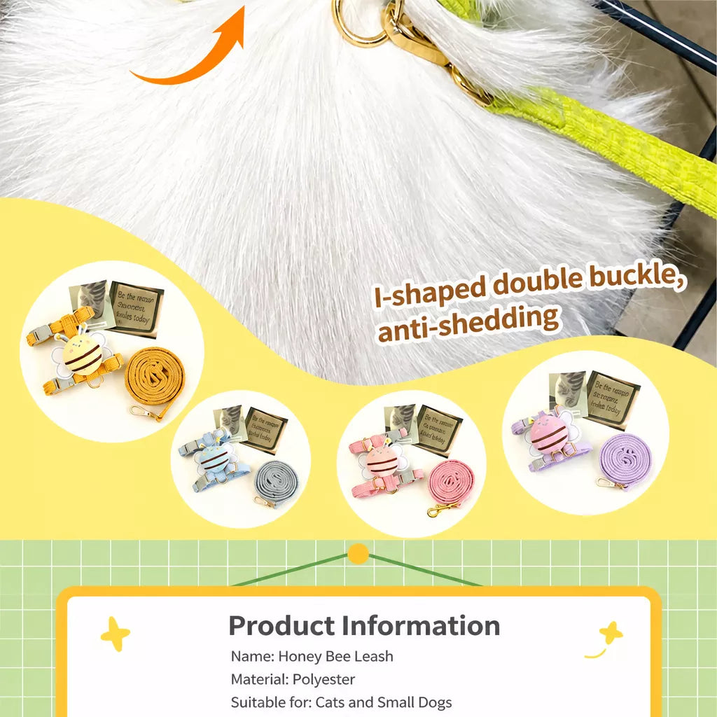 Kitten Harness and Leash for Small Pets