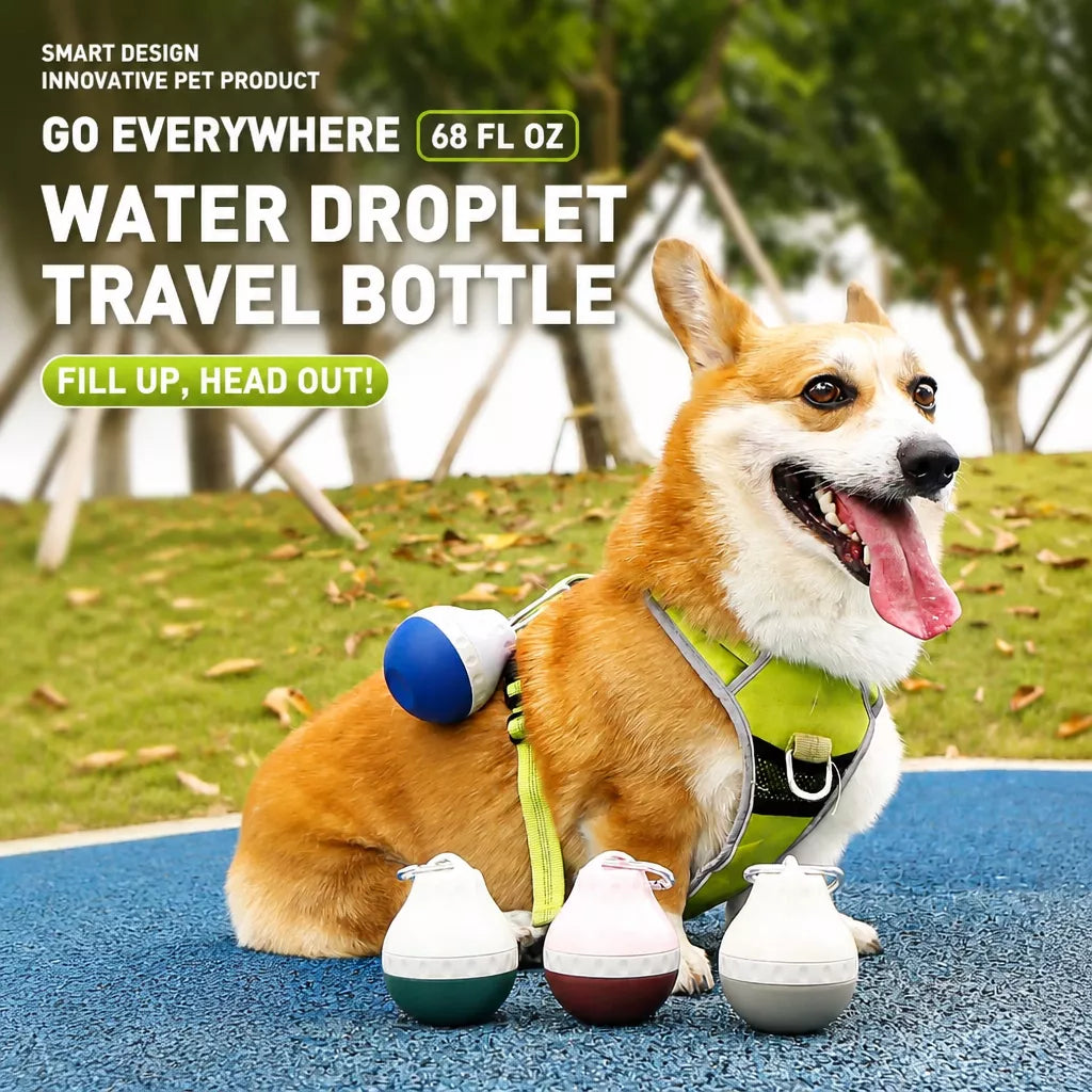Portable Pet Water Bottle for Dogs and Cats