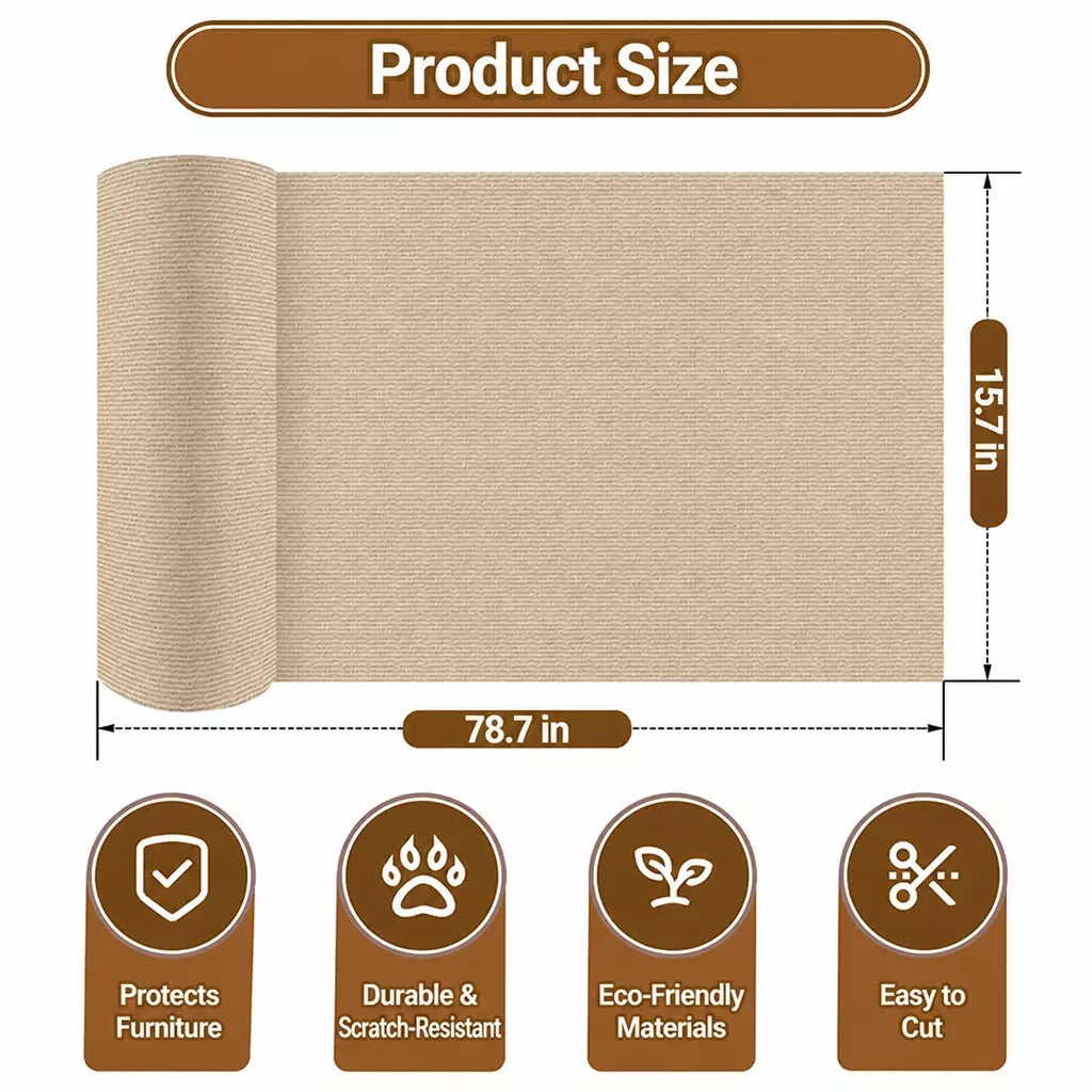 Wall-Mount Cat Scratching Mat