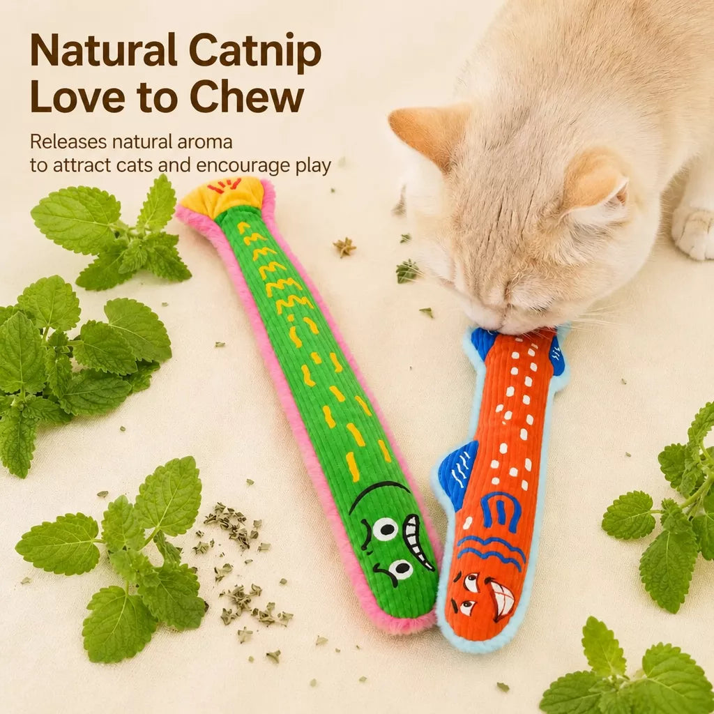 Fish Crinkle Cat Toy
