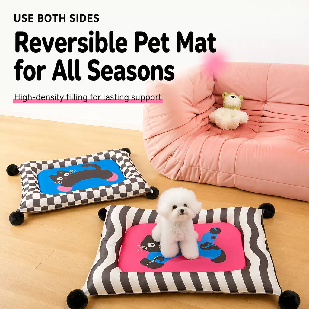 Nylon Pet Bed Mat for Small to Medium Dogs and Cats