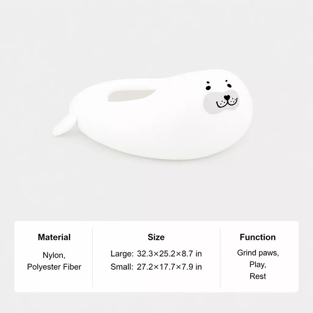Semi-Enclosed Washable Pet Bed for Cats and Dogs