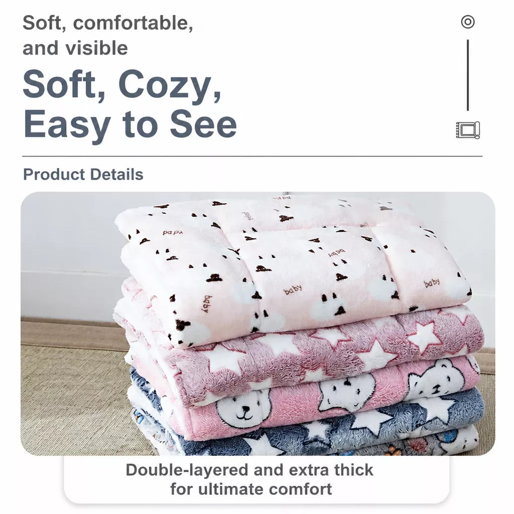 All-Season Three-Layer Pet Bed Mat for Dogs and Cats