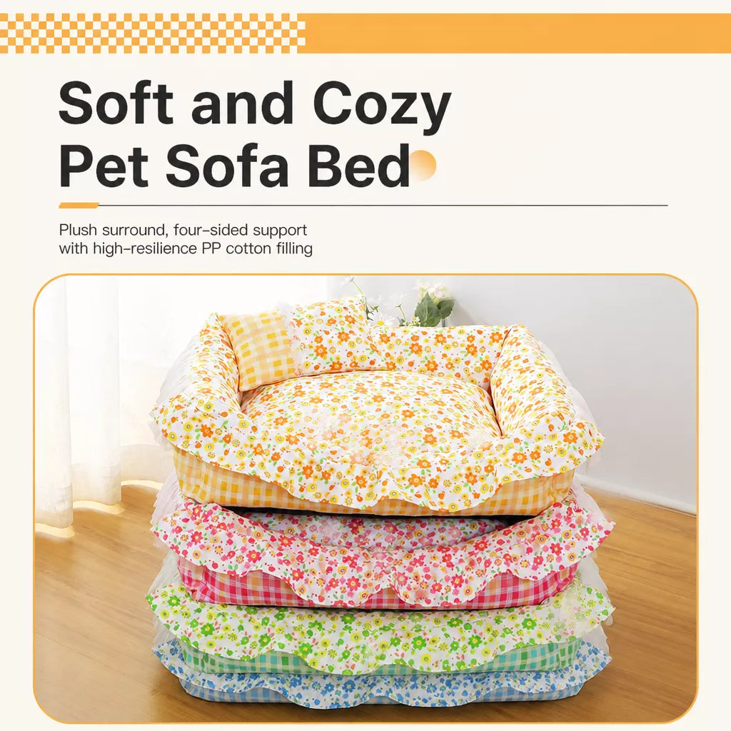 Pet Sofa Bed for Cats and Dogs