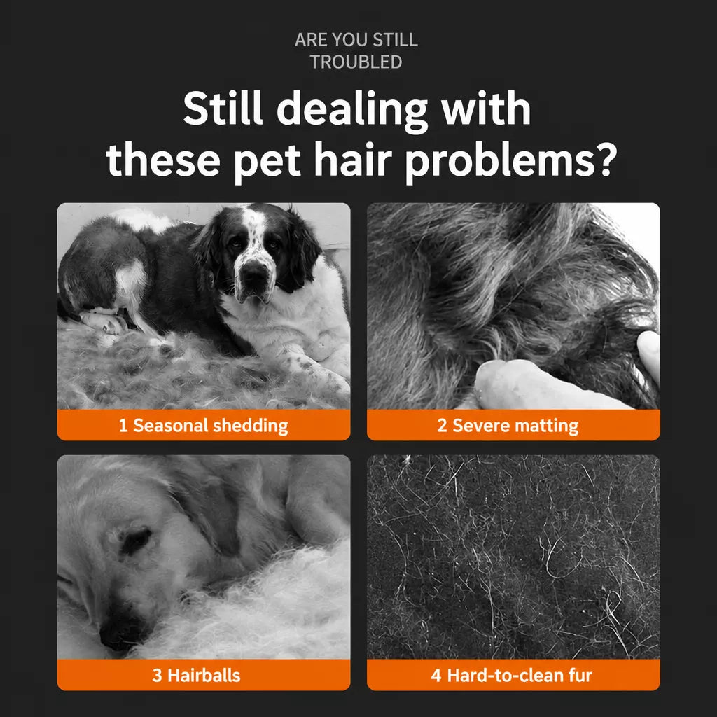Double-Sided Dematting Comb for Medium to Large Dogs