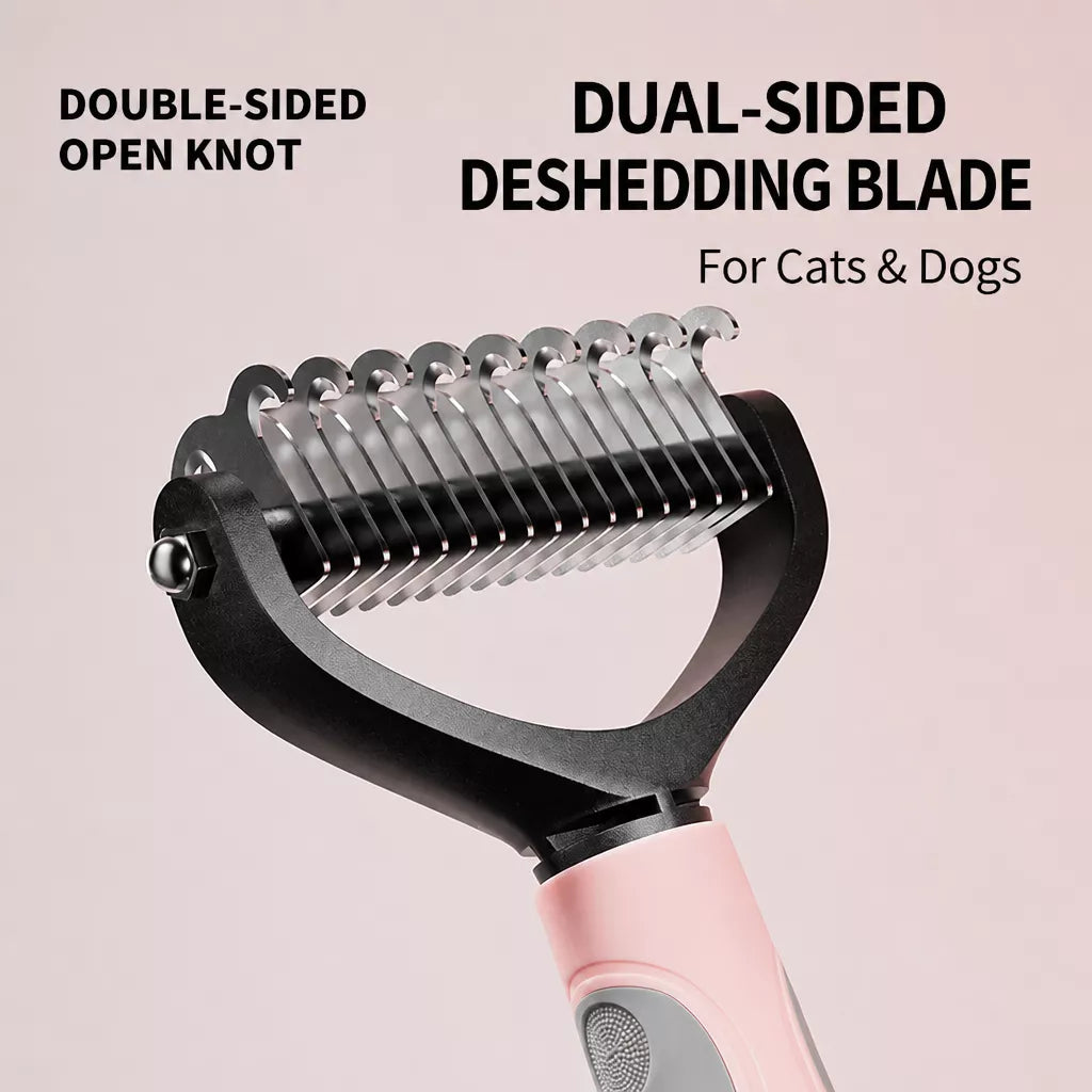 Double-Sided Pet Detangling & Thinning Comb