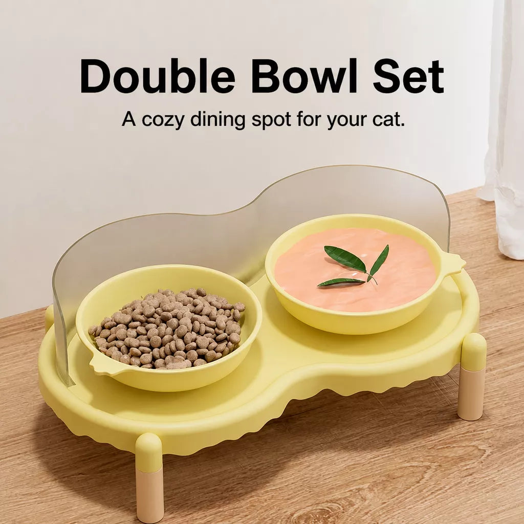 Elevated Pet Bowl Stand for Cats and Dogs