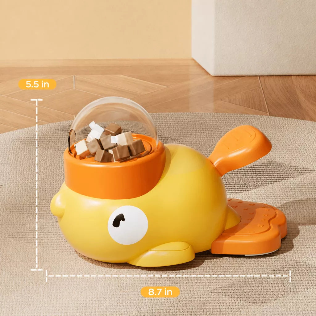 Duck Treat Dispenser Toy for Cats and Dogs
