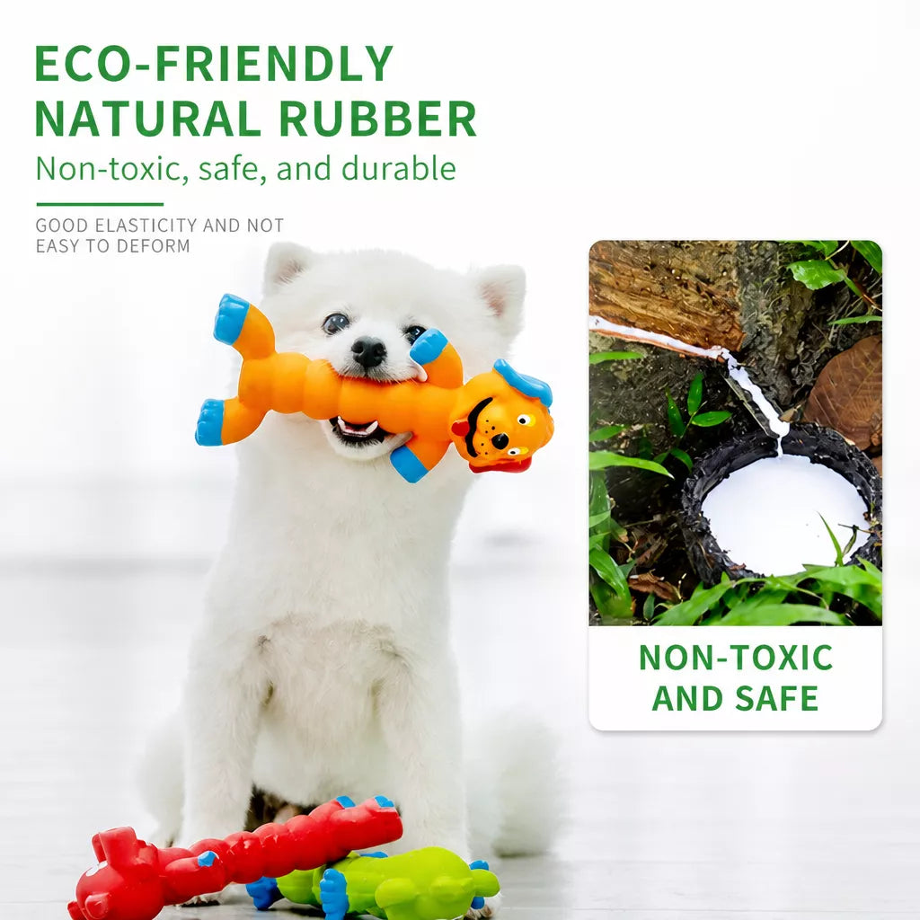 Latex Squeaky Dog Toy for Small and Medium Dogs