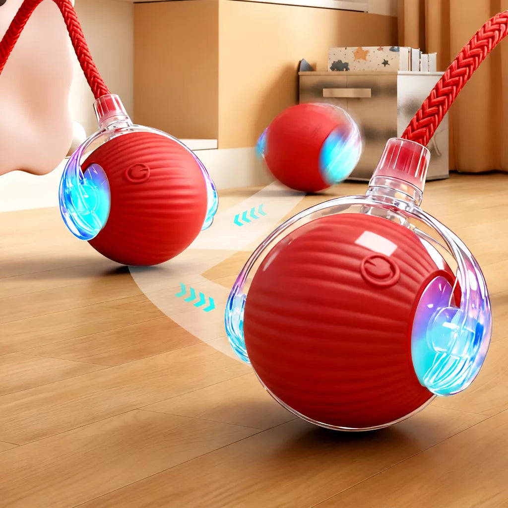 3-Mode Automatic Cat Ball Toy with String