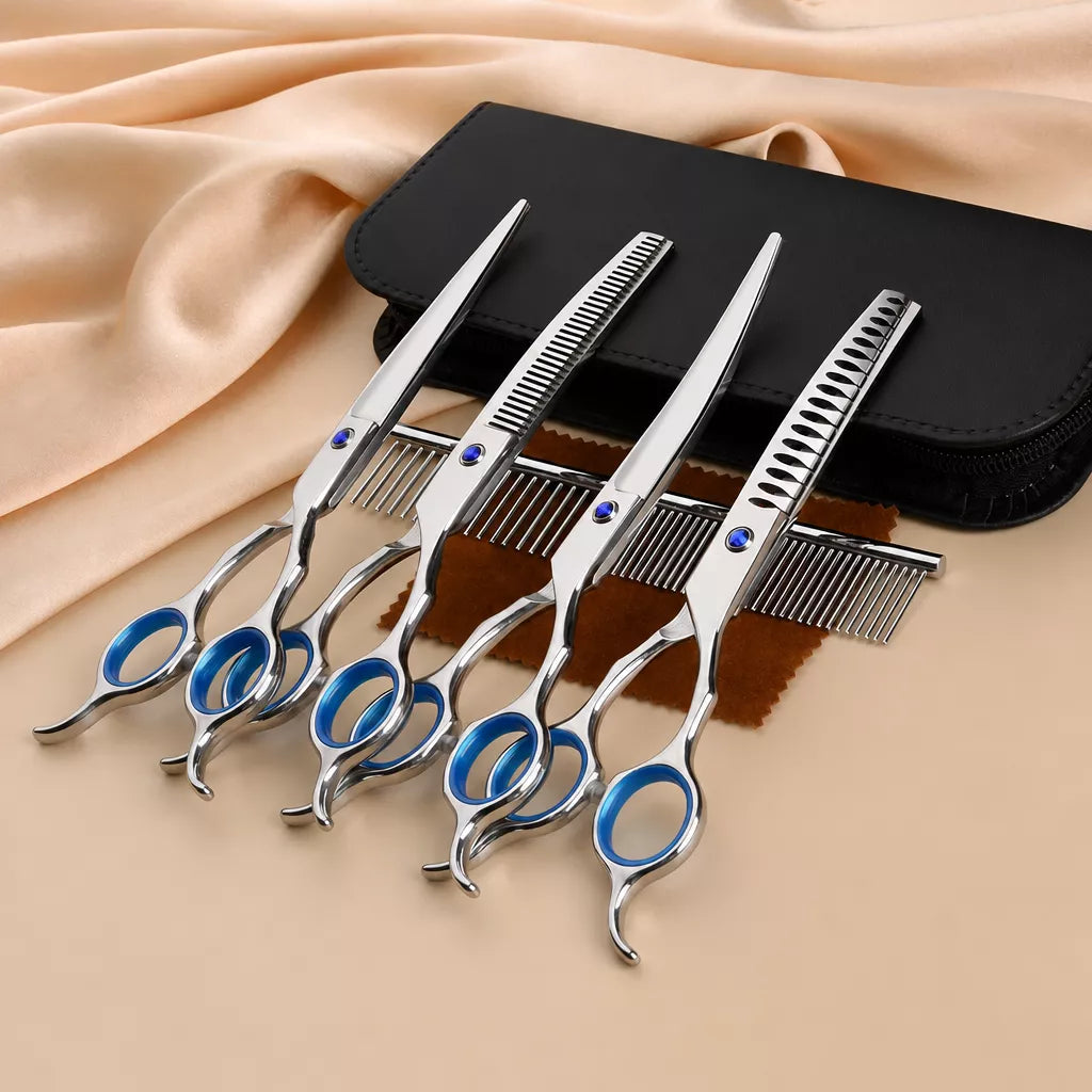 Pet Grooming Shears Set